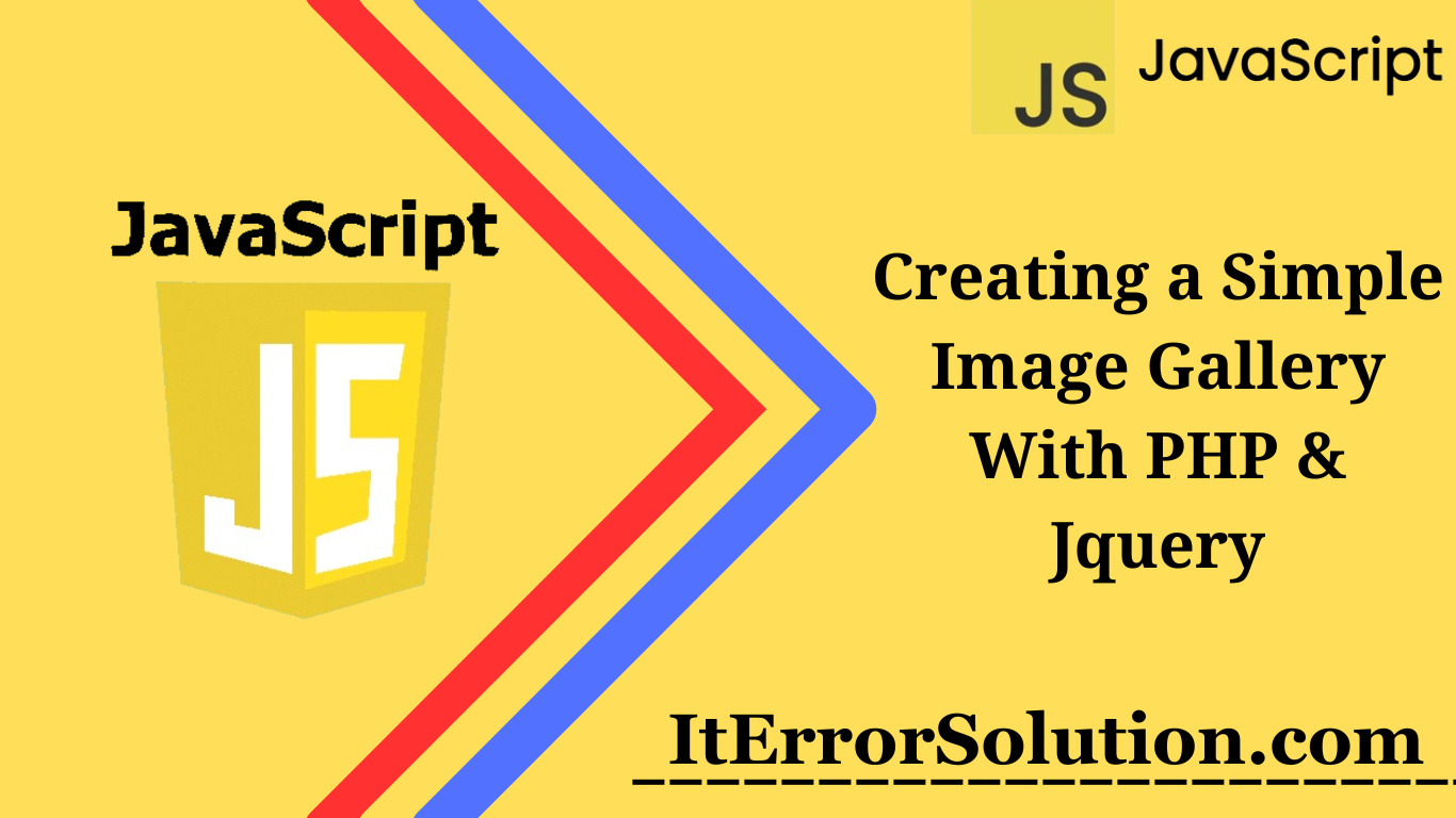 Creating a Simple Image Gallery With PHP & Jquery